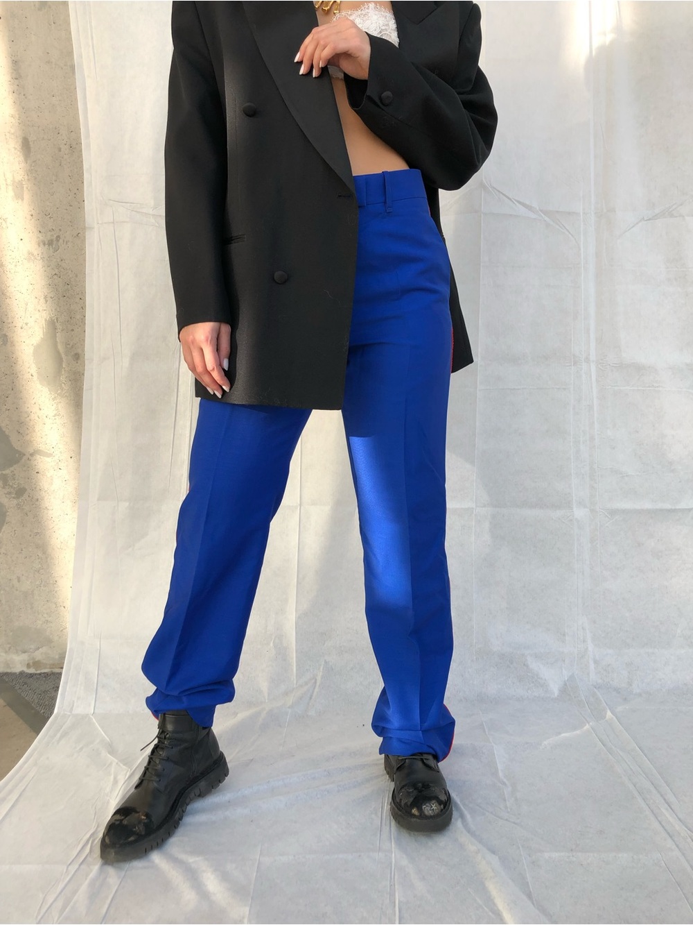 Calvin Klein Runway Wool Trousers